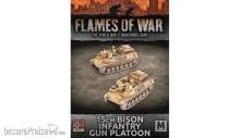Battlefront Miniatures GFNGBX186 - Bison 15cm SP Infantry Gun (x2)