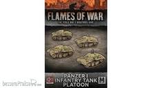 Battlefront Miniatures GFNGBX188 - Panzer I Infantry Tank Platoon (x4)