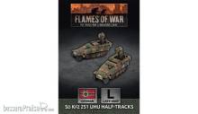 Battlefront Miniatures GFNGBX194 - Sd Kfz 251 Uhu Halftracks (x2)