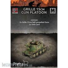 Battlefront Miniatures GFNGE142 - Grille 15cm Gun Platoon (Mid War x2 Tanks)