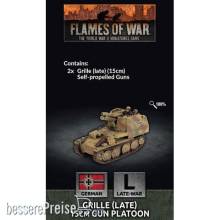 Battlefront Miniatures GFNGE152 - Grille (late) (15cm) Gun Platoon (x2)