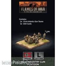 Battlefront Miniatures GFNGE570 - 15cm Infantry Gun Platoon (x2)