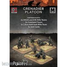 Battlefront Miniatures GFNGE756 - Grenadier Platoon (Mid War x43 Figures Plastic)