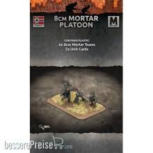Battlefront Miniatures GFNGE760 - 8cm Mortar Platoon (Mid War x6 Guns Plastic)