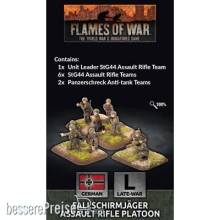 Battlefront Miniatures GFNGE782 - Fallschirmjager Assault Rifle Platoon (x35 figs Plastic)