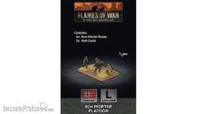 Battlefront Miniatures GFNGE785 - 8cm Mortar Platoon (x6 Plastic)