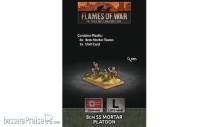 Battlefront Miniatures GFNGE798 - 8cm SS Mortar Platoon (x6 Plastic)