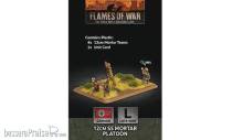 Battlefront Miniatures GFNGE799 - 12cm SS Mortar Platoon (x4 Plastic)