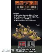 Battlefront Miniatures GFNGE846 - Volksgrenadier Assault Platoon (41x Figs Plastic)