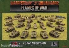 Battlefront Miniatures GFNGEAB27 - Flames of War 21st Panzerdivision Army Deal