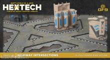 Gale Force Nine Modelling GFNHEXT08 - Trinity City Highway Intersections (x10)