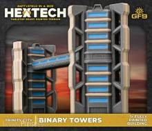 Gale Force Nine Modelling GFNHEXT12 - Trinity City - Binary Towers (x1)