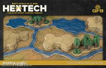 Gale Force Nine GFNHEXT32 - Rivers and Lakes (x22)