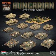 Battlefront Miniatures GFNHUAB01 - Hungarian Starter Force: Zrinyi Assault Gun Battery (Plastic)
