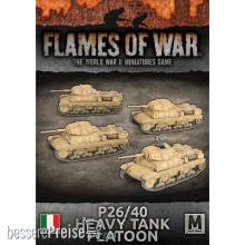 Battlefront Miniatures GFNIBX21 - P40 Heavy Tank (x4)