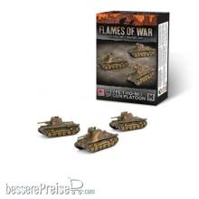 Battlefront Miniatures GFNJBX16 - Type 1 Ho-Ni 1 SPG Platoon (x3)