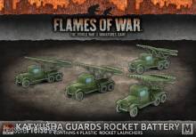 Battlefront Miniatures GFNSBX44 - Katyusha Guards Rocket Battery (Mid War x4 Tanks Plastic)