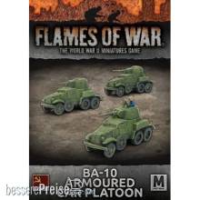 Battlefront Miniatures GFNSBX46 - BA-10 Armoured Car Platoon (Mid War x3 Tanks)