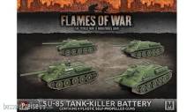 Battlefront Miniatures GFNSBX57 - SU-85 Medium SP Battery (Mid War x4 Tanks Plastic)