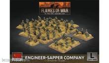 Battlefront Miniatures GFNSBX67 - Engineer-Sapper Company (x67 Figs Plastic)