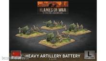 Battlefront Miniatures GFNSBX75 - 152mm Artillery Battery (x4 Plastic)