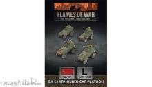 Battlefront Miniatures GFNSBX76 - BA-64 Armoured Car Platoon (x4 Plastic)