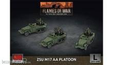 Battlefront Miniatures GFNSBX78 - ZSU M17 Anti-Aircraft Platoon (x3 Plastic)