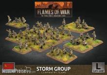 Battlefront Miniatures GFNSBX81 - Storm Group (x50 Figs Plastic)