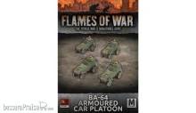 Battlefront Miniatures GFNSBX86 - BA-64 Armoured Car Platoon (Plastic x4)