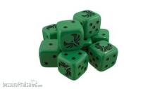 Gale Force Nine GFNST008 - Star Trek Ascendancy Expansion: Dice (x9) - Romulans