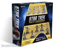 Gale Force Nine Boardgame GFNSTA001 - Star Trek Away Teams Starter Set: Wolf 359 (Federation: Riker +3 vs Locutus +5)