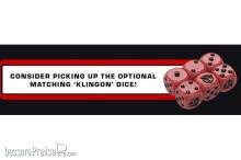 Gale Force Nine Boardgame GFNSTA005 - Klingon Dice Set