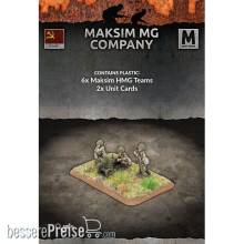 Battlefront Miniatures GFNSU770 - Maksim MG Company (Mid War x18 Figures Plastic)