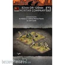 Battlefront Miniatures GFNSU772 - 82mm And 120mm Mortar Company (Mid War x6 Guns Plastic)