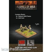 Battlefront Miniatures GFNSU780 - Maksim Machine-Gun Company (Plastic)