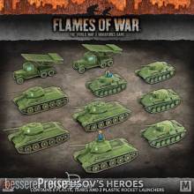 Battlefront Miniatures GFNSUAB10 - ´Kutusov´s Heroes´ Army Deal (Mid War x10 Tanks Plastic)