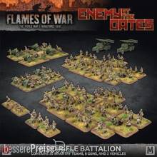 Battlefront Miniatures GFNSUAB14 - Enemy at the Gates Hero Rifle Battalion Army Deal
