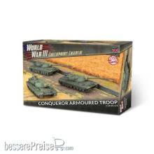 Gale Force Nine GFNTBBX17 - Conqueror Armoured Troop (x3 Plastic)