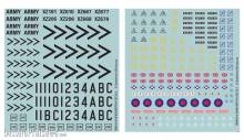 Battlefront Miniatures GFNTBR950 - WW3 WWIII British Decal Set (x4)