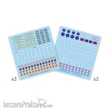 Gale Force Nine GFNTBR960 - British Decals (x4 decal sheets) (Checkpoint Charlie)