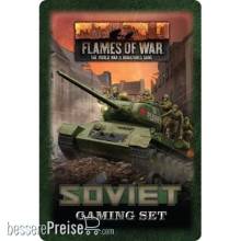 Battlefront Miniatures GFNTD035 - Soviet Tin (x20 Tokens, x2 Objectives, x16 Dice)