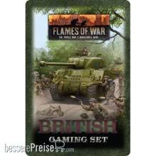 Battlefront Miniatures GFNTD037 - British Tin (x20 Tokens, x2 Objectives, x16 Dice)