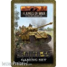 Battlefront Miniatures GFNTD038 - Waffen-SS Tin (x20 Tokens, x2 Objectives, x16 Dice)