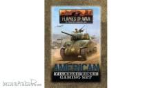 Battlefront Miniatures GFNTD053 - American Fighting First Tin (x20 Tokens, x2 Objectives, x16 Dice)