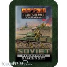 Battlefront Miniatures GFNTD056 - Soviet Red Banner Tin (x20 Tokens, x2 Objectives, x16 Dice)
