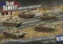 Battlefront Miniatures GFNTIBX02 - WW3 Magach 6 Tank Platoon (x5 Plastic)