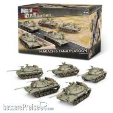 Battlefront Miniatures GFNTIBX11 - WW3: Magach 6 (Blazer) Platoon (WWIII x5 Plastic)