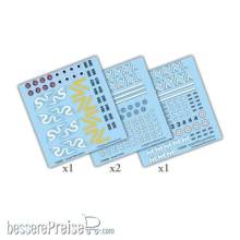 Battlefront Miniatures GFNTIS950 - WW3: Israeli Decal Set (WWIII x4 Decal Sheets)