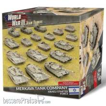 Battlefront Miniatures GFNTISAB02 - WW3: Merkava Tank Company Israeli Starter Force - Limited Edition