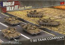 Battlefront Miniatures GFNTSBX21 - WW3 T-80 Tank Company (x5 Plastic)